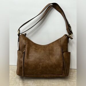 Magnolia Grace from Stitch Fix brown purse NWT